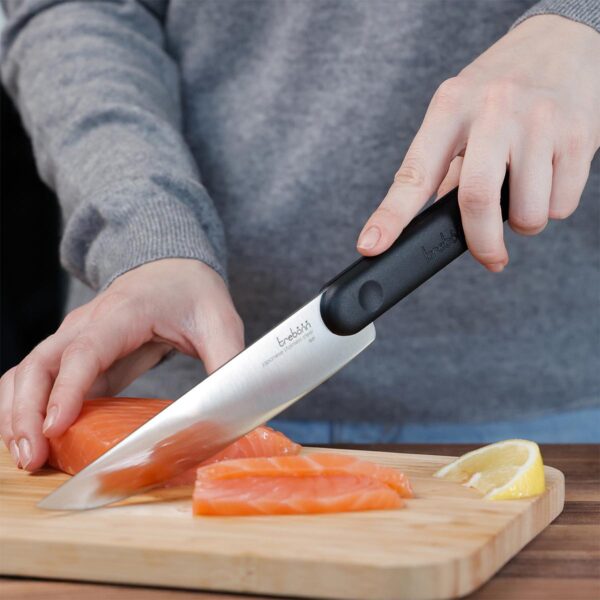Nóż do mięsa japoński - Black / Trebonn