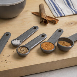 KitchenAid miarki kuchenne spoons 5 szt. Charcoal Gray